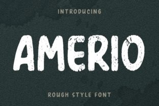 Amerio Font: Grunge Elegance for Crafters