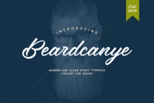 Beardcanye Typeface for Confident Branding