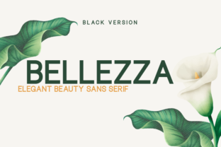 Bellezza Black: The Modern Sans Serif Typeface for Bold Branding