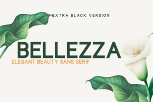 Bellezza Extra Black Font for Bold Branding
