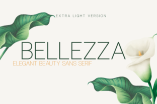 Bellezza Extra Light Typeface for Modern Design