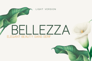Bellezza Light: The Modern Typeface for Clean Branding
