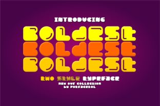 Boldest Font Review: Bold Display Typography
