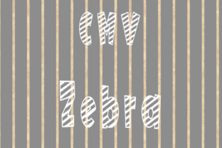 CMV Zebra: Bold Display Fonts for Marketers