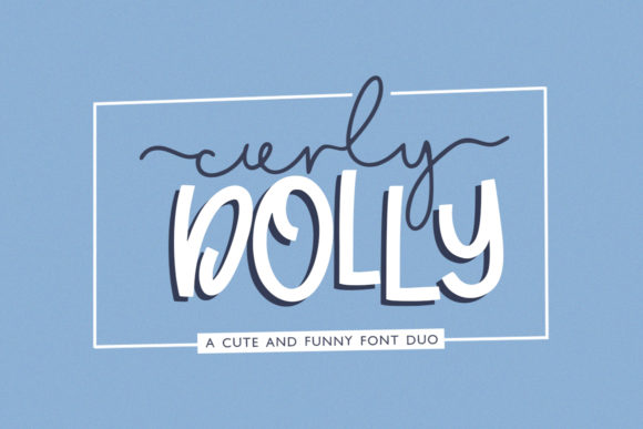 Curly Dolly: A Playful Script Font for Small Business Branding
