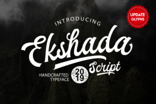 Ekshada: A Premium Display Font for Branding