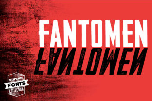 Fantomen: A Hand-Drawn Display Font for Web Design