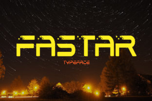 Fastar Typeface for Modern Maker Designs
