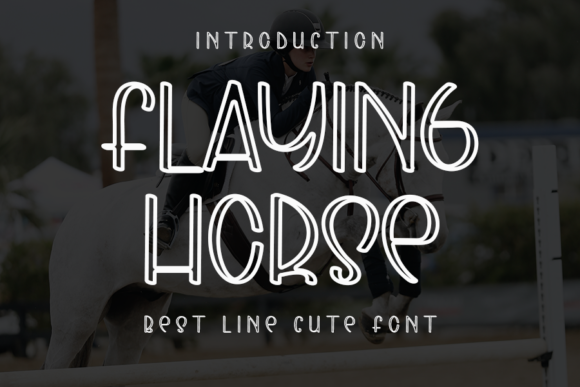 Flaying Horse: The Unique Display Font for Bold Branding