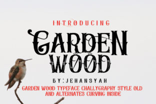 Garden Wood Font for High-Impact Campaign Design