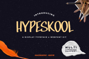 Hypeskool Display Font for Modern Editorial Design