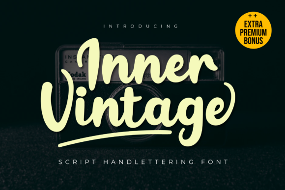 Inner Vintage: A Sweet Handwritten Typeface