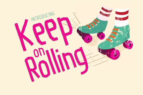Keep on Rolling: A Joyful Script Handwritten Typeface