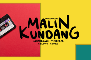 Malin Kundang Font for Crafters & Sellers