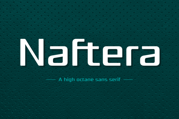 Naftera Family: Geometric Sans Serif for Web Design