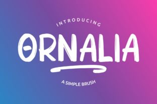 Ornalia: A Display Font for Authentic Web Design