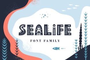 Sealife Family Font for Playful Campaigns