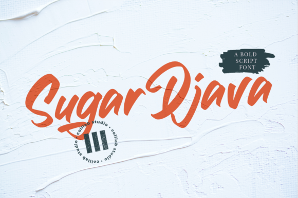 Sugar Djava: A Bold Script Font for Branding