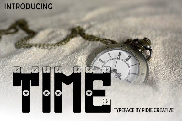 Time Font: Elevate Your Brand with Decorative Typography