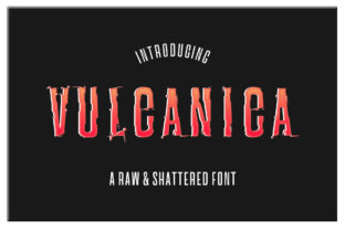 Vulcanica Typeface Review for Bold Branding